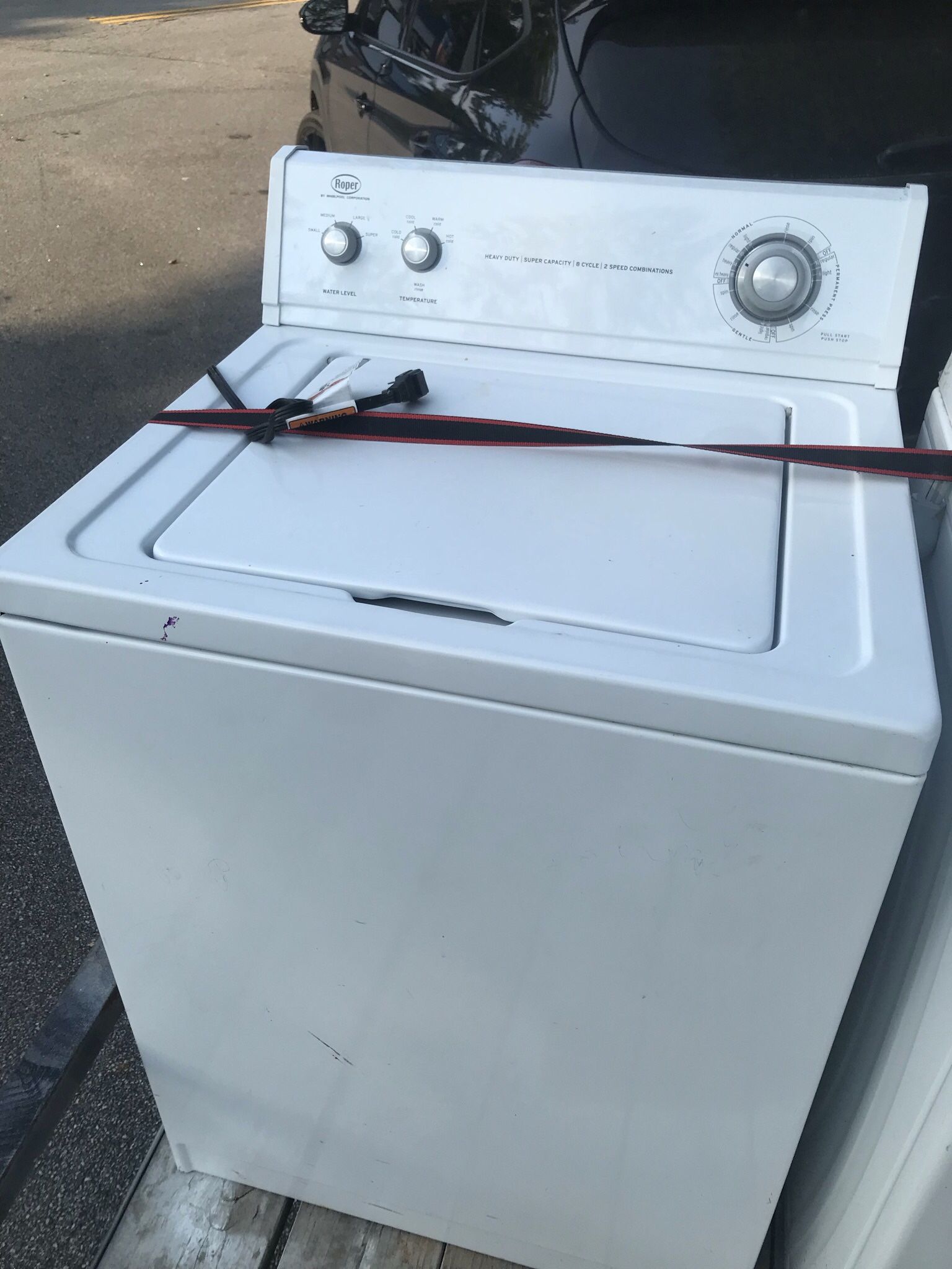 Roper (whirlpool ) washer Works Great