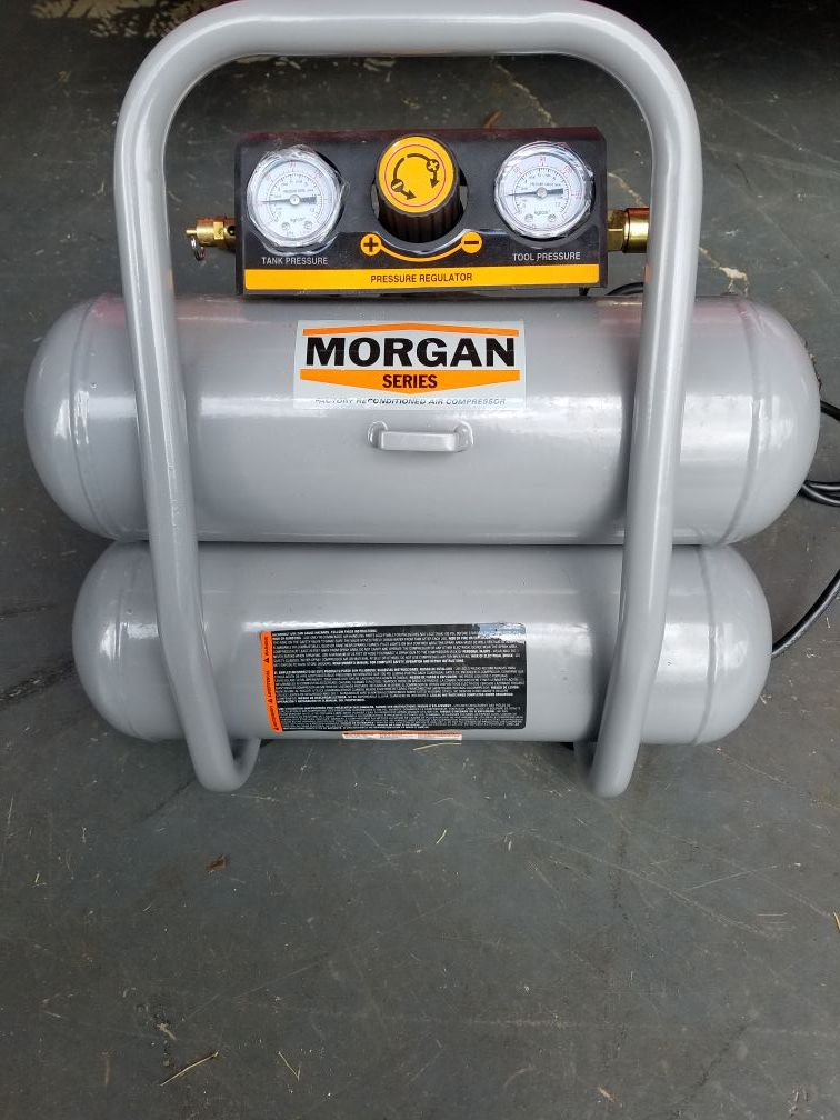 Morgan 2 gallon side stack air compressor