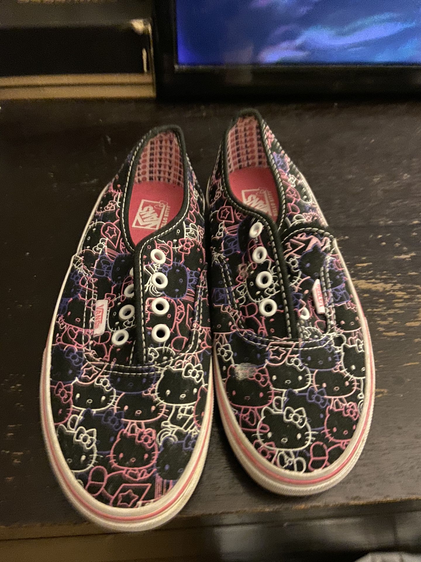 Little girls Hello Kitty Vans