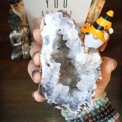 Druzy Agate Geode From Brazil 