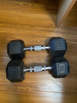 two 10lbs weight