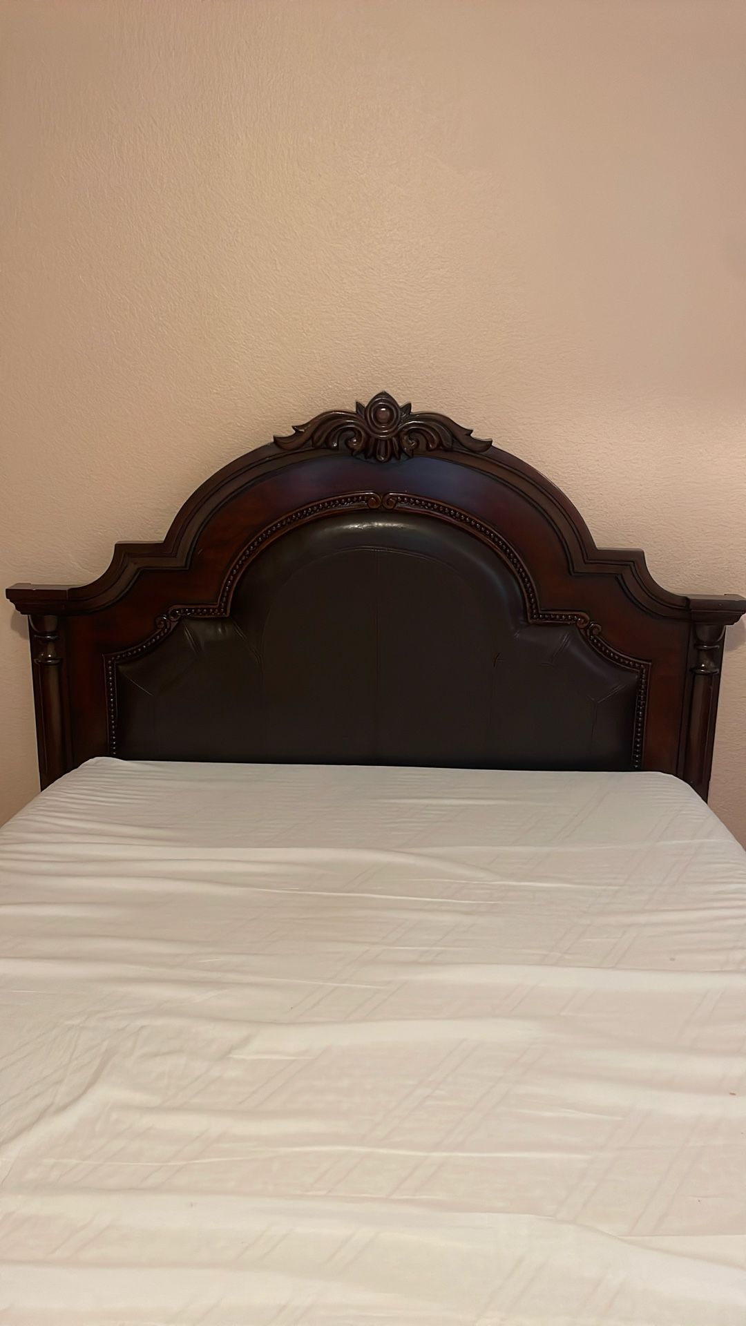 Wood Queen Bed