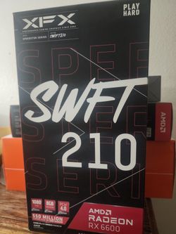 XFX Radeon RX 6600 SWFT 210 – 8GB – Excellent Condition