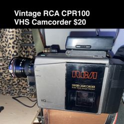 Vintage RCA Camcorder