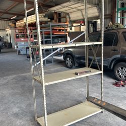 metal shelving 