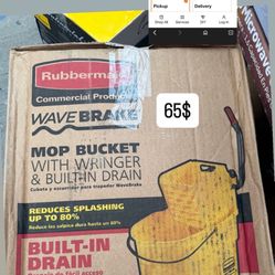 Rubber man Mop Bucket 