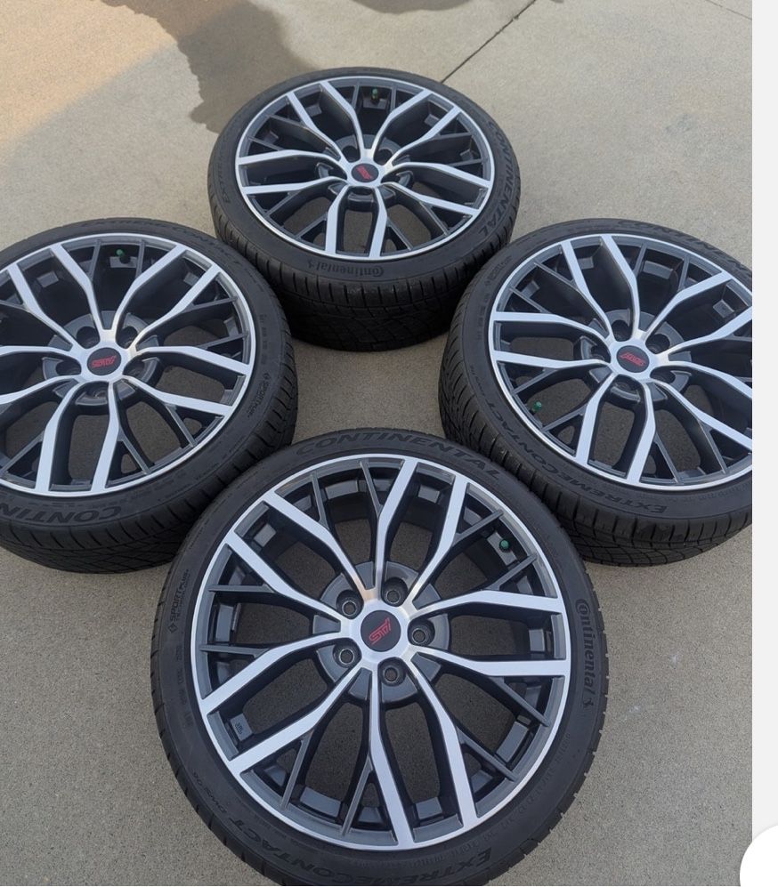 Rims /Tires 19” Subaru STI