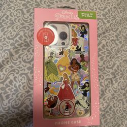 Disney princess iPhone 16 pro max phone case