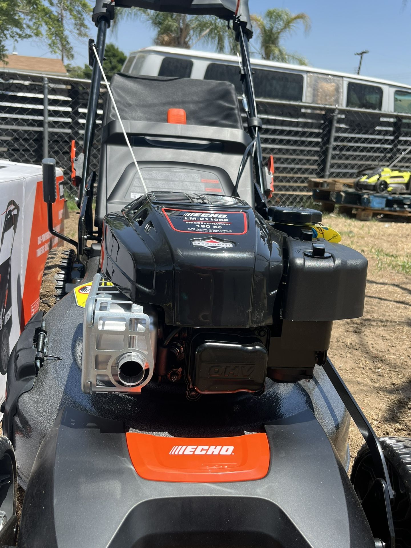 ECHO 21 in. 190 cc Briggs and Stratton Gas 3-in-1 Dual Blade RWD Self-Propelled Lawn Mower with Mow N' Stow and ReadyStart