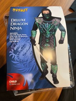 Deluxe Dragon Ninja Costume S4-6