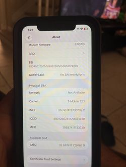 iPhone 11. 64g.  Unlocked-willing to trade
