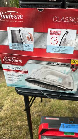 Brand new sunbeam classic iron