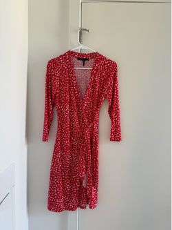 7 All summer dresses for $20 (BCBG Red and White Print Wrap Dress etc)