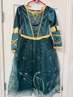 Disney princess dress Merida sz 7/8