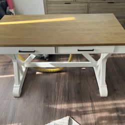 Farmhouse Wooden Desk 