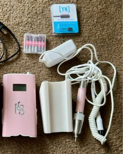 KS Electric Nail Drill Set with Bits and Handpiece
