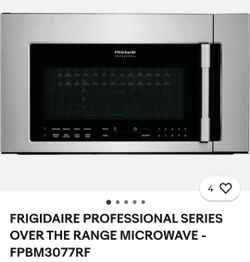 Frigidaire Over The Range Microwave/oven