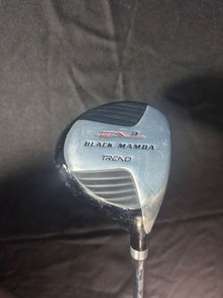 Trend Black Mamba 3-wood golf club.