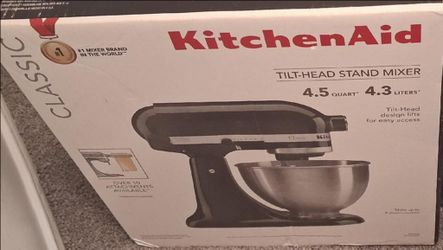 UNOPENED KitchenAid stand mixer