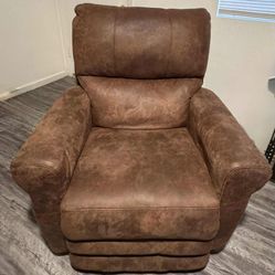 Sofa And Single Recliner 