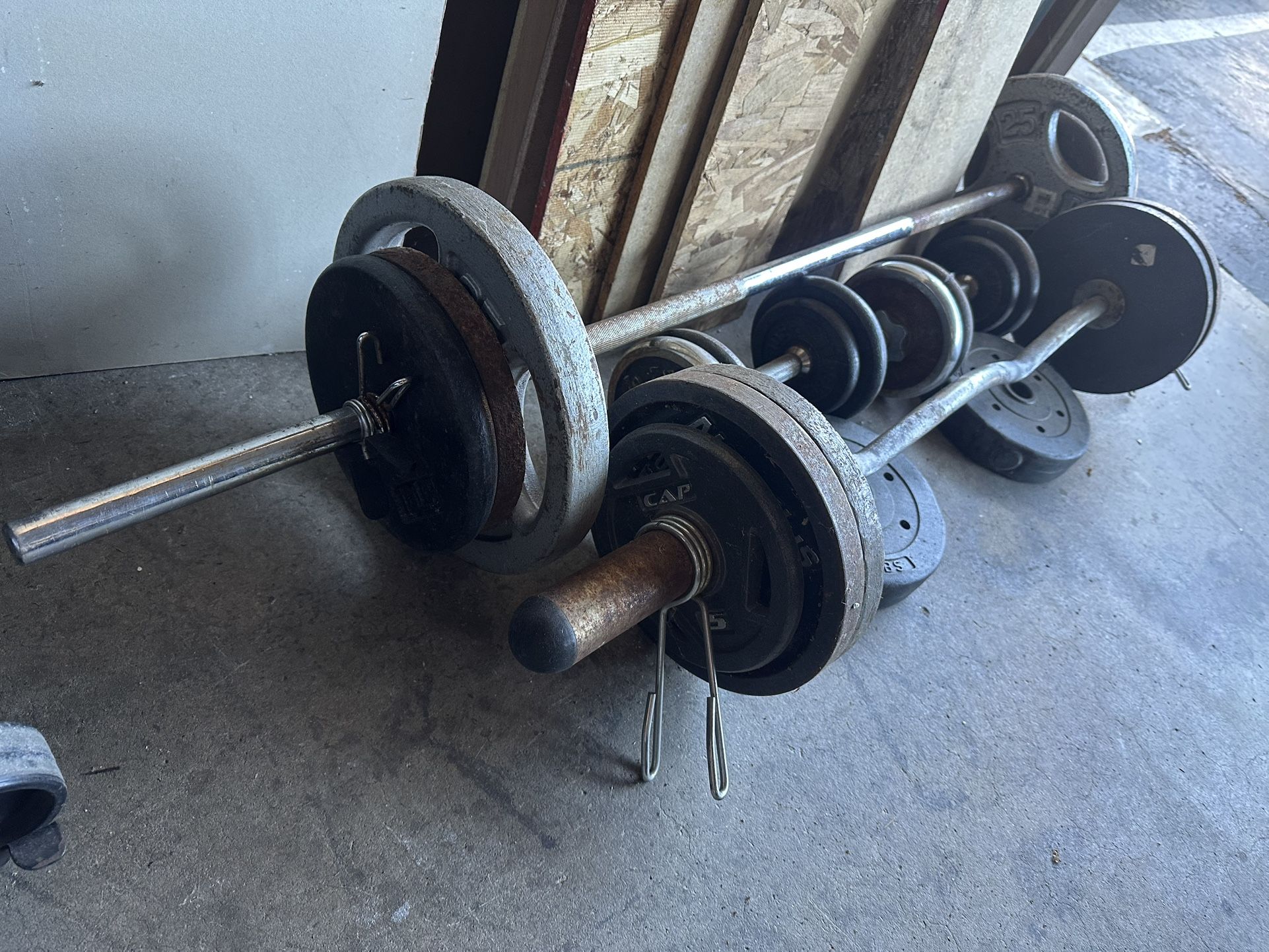 Weight Set and Bench