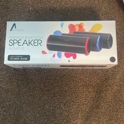 Black Portable Bluetooth Speaker