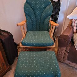Rocking Chair  with foot rest
