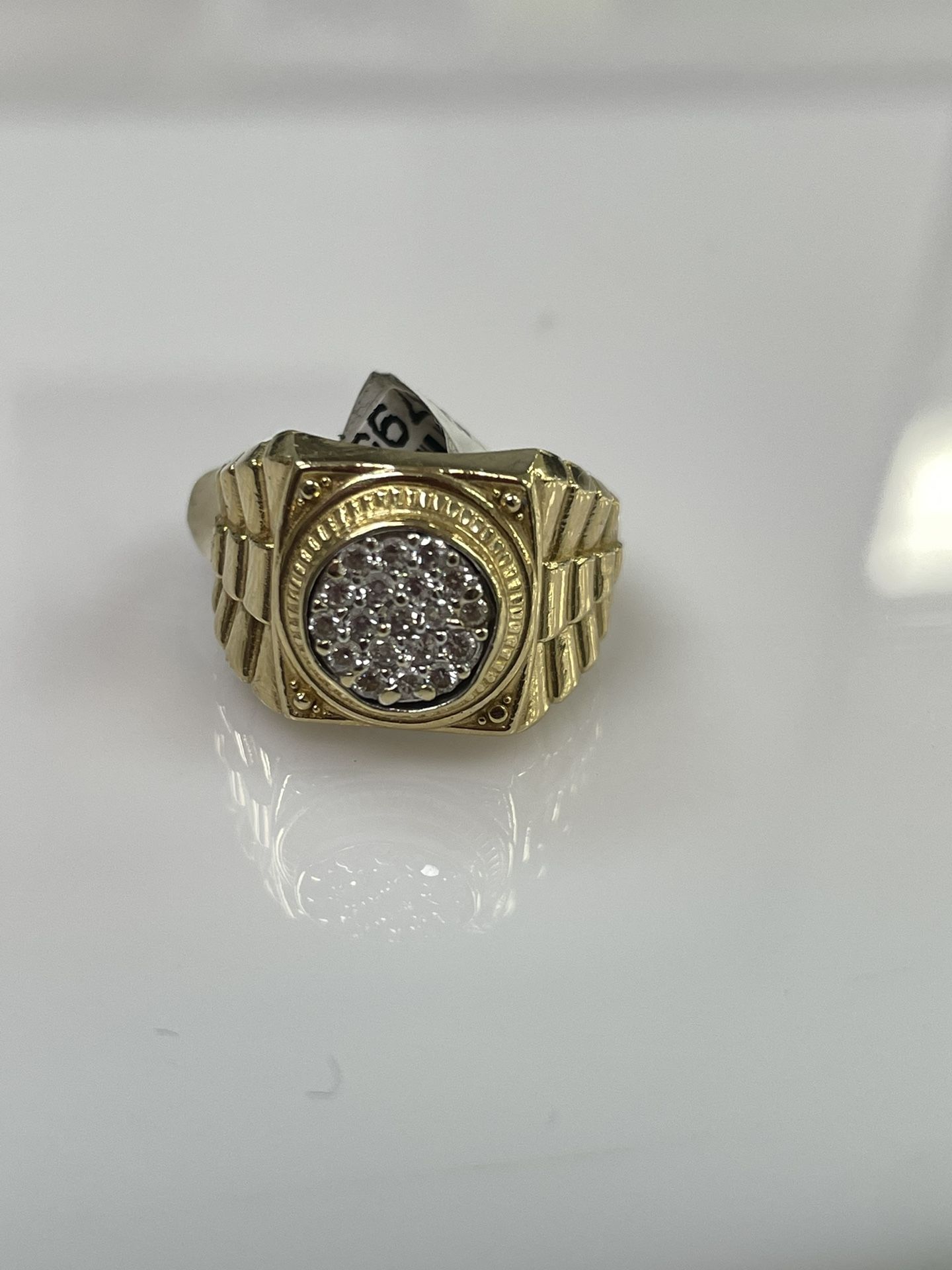 Yellow gold ring 10k 147952-1