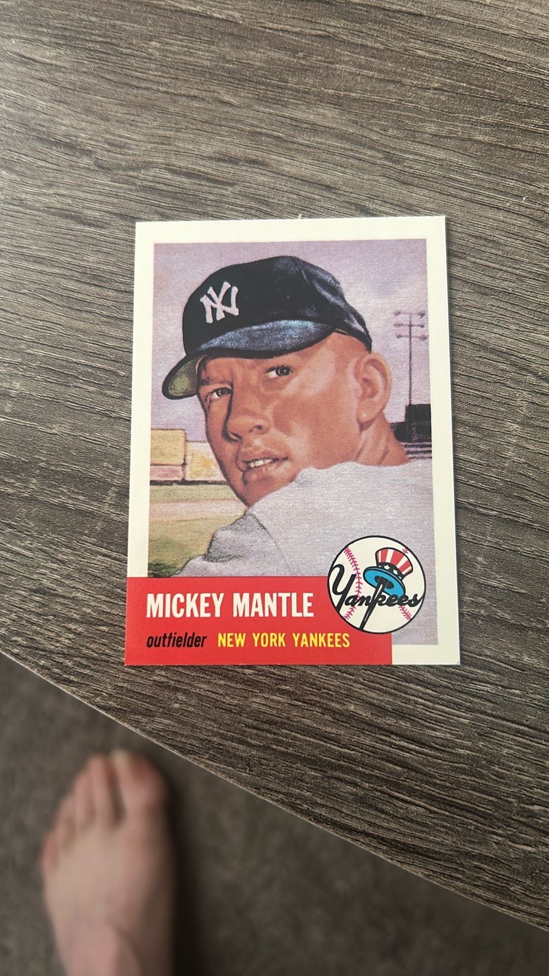 Mickey Mantle Baseball Card