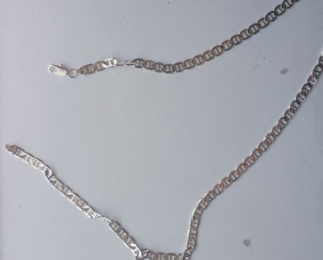 22 Inch Silver Filled Chain Necklace