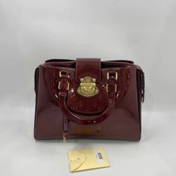 Louis Vuitton Melrose Avenue Monogram Vernis Tote Bag – Amarante