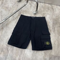 Stone Island Black Short New 