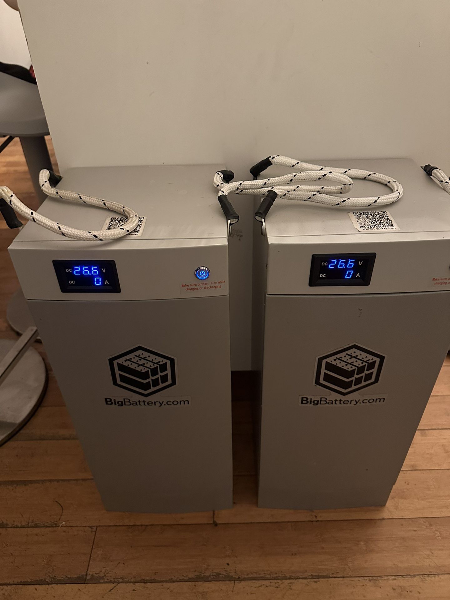 12kWh, 24v Lithium Battery (2 BigBattery Husky v1 At 6kWh Each) Brooklyn, NY