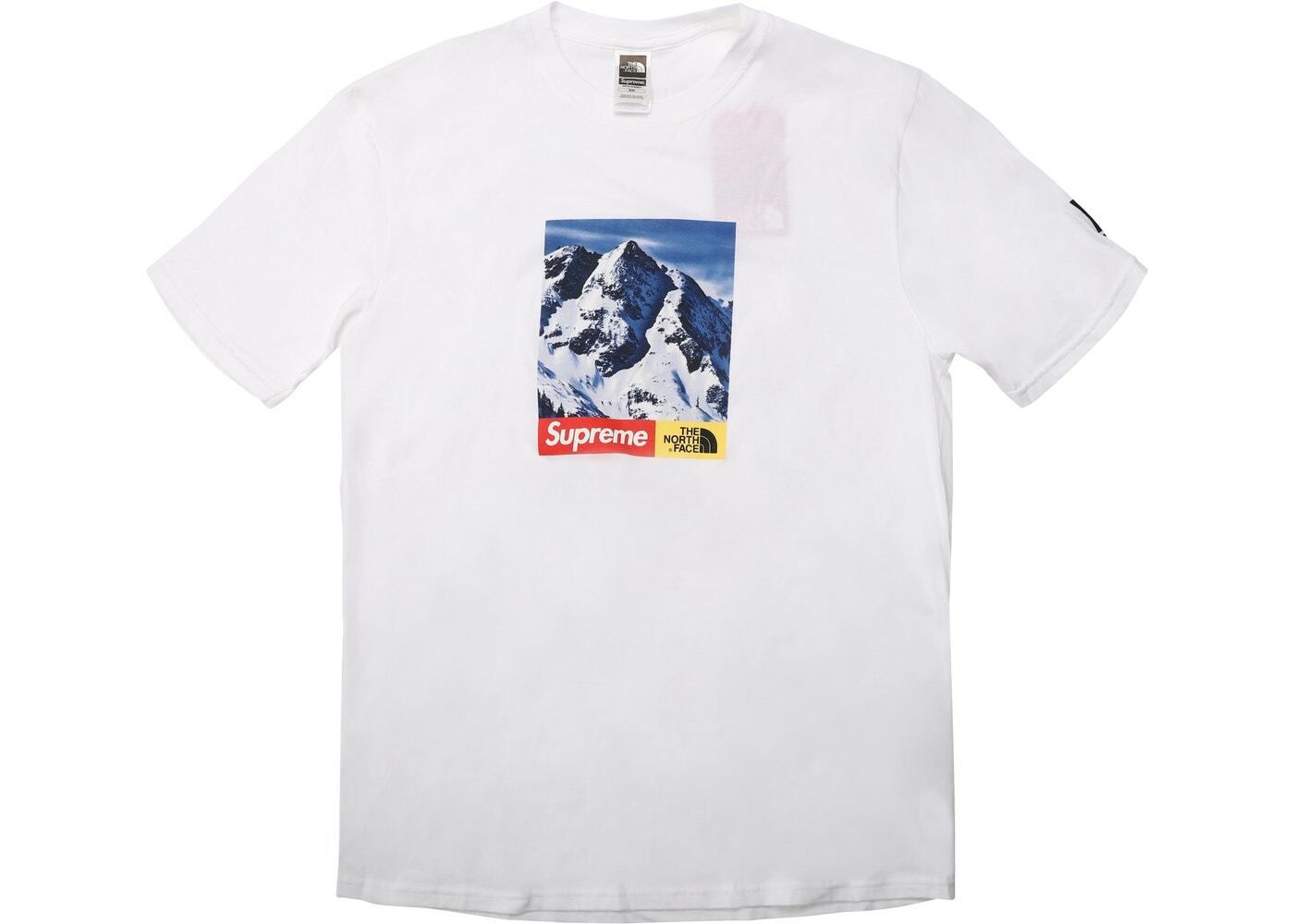 Supreme The North Face Mountain Tee White XL - worn couple times great condition
