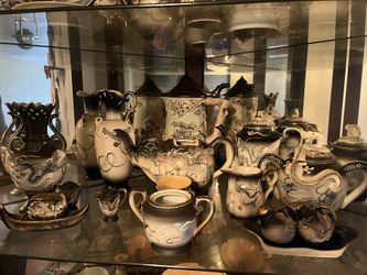 Antique Japanese China Set 100+ Pieces 