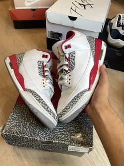 Jordan 3 Cardinals Size 11