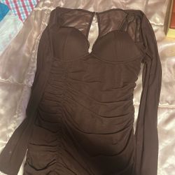 Brown Dress