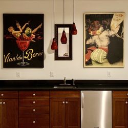 Extra Large Vintage Giclee On Canvas Artwork -$100 - 47” High / 35” Wide