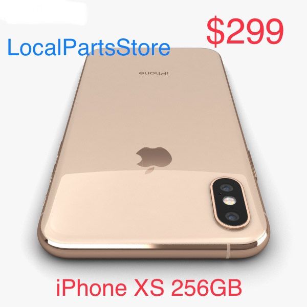 Apple iPhone XS 256gb UNLOCKED Gold Rose Pink Black T mobile