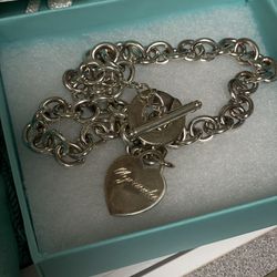 Return to Tiffany Heart Tag 16 inch choker necklace 