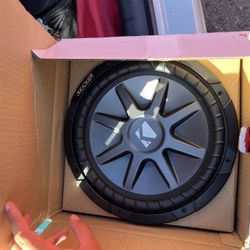 12’s Kicker Subwoofer 