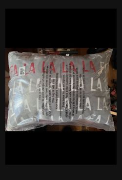 "Fa La La La" Christmas Decorative Pillow