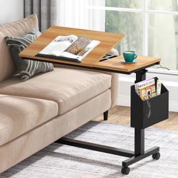 Brand New Height-Adjustable C End Table or Desk – Sofa/Bed Side –