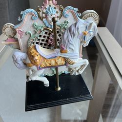 Carousel With Music Box 