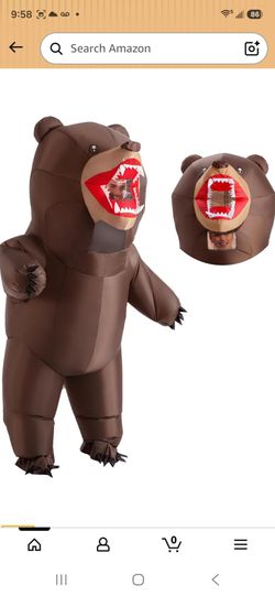 Adult Inflatable Bear Costume $25