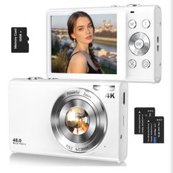 Digital Camera,Autofocus 4K 48MP Vlogging Camera 