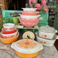 Pyrex, vintage and artisan DIY Supplies 