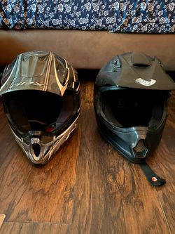 Motocross helmets
