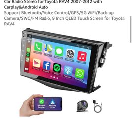 Toyota RAV4 2007-2012 Car Stereo with CarPlay & Android Auto