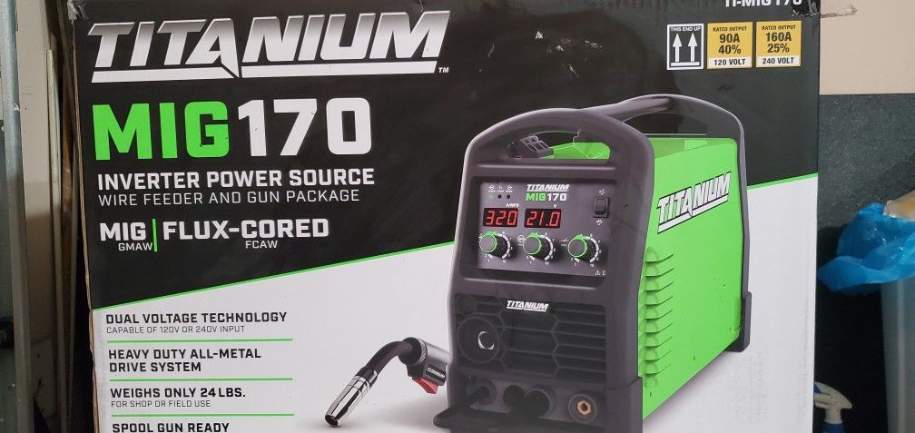 Titanium 170 Mig Welder
